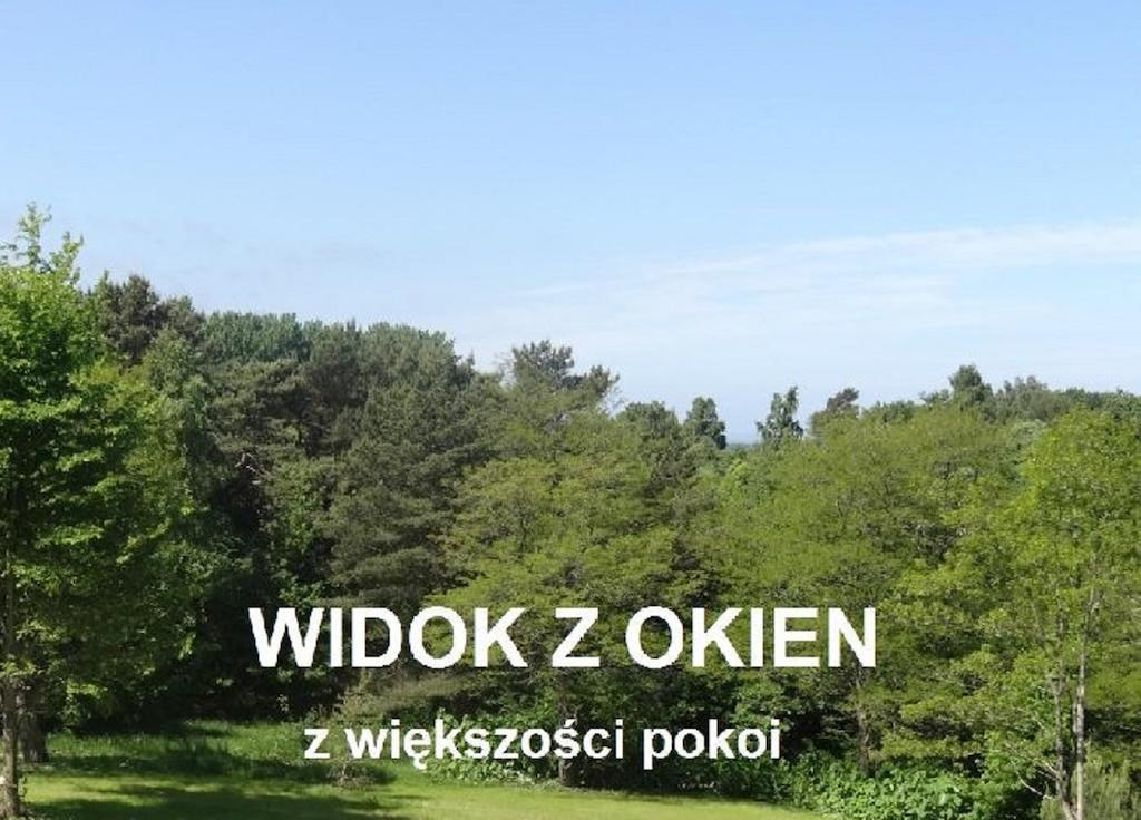 Willa Malinka Jastrzębia Góra Exteriör bild